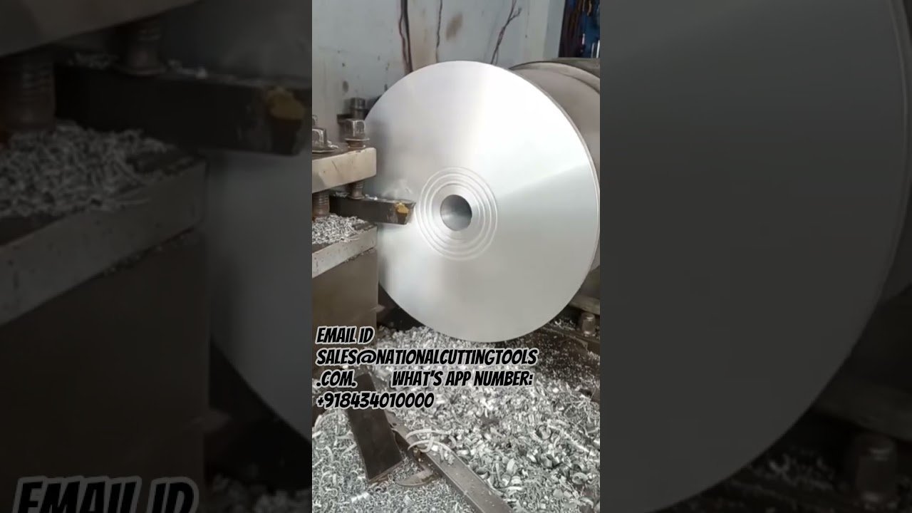 Turning lathe machine Demonstration Video