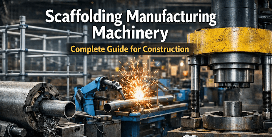 scaffolding manufacturing machinery used in construction industry